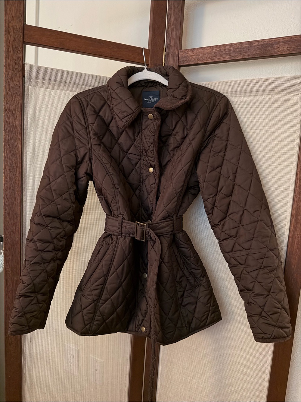 Quilted Belted Jacket